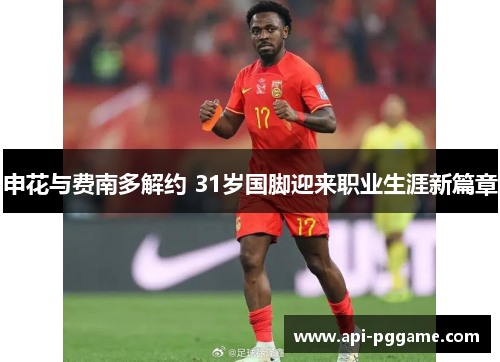 申花与费南多解约 31岁国脚迎来职业生涯新篇章