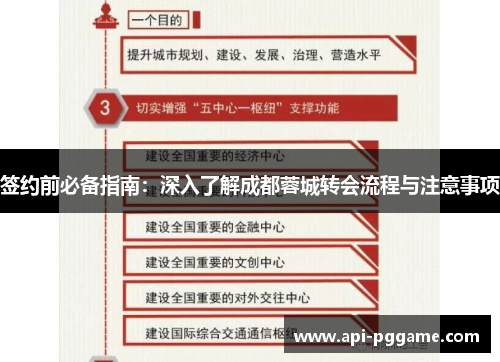 签约前必备指南：深入了解成都蓉城转会流程与注意事项